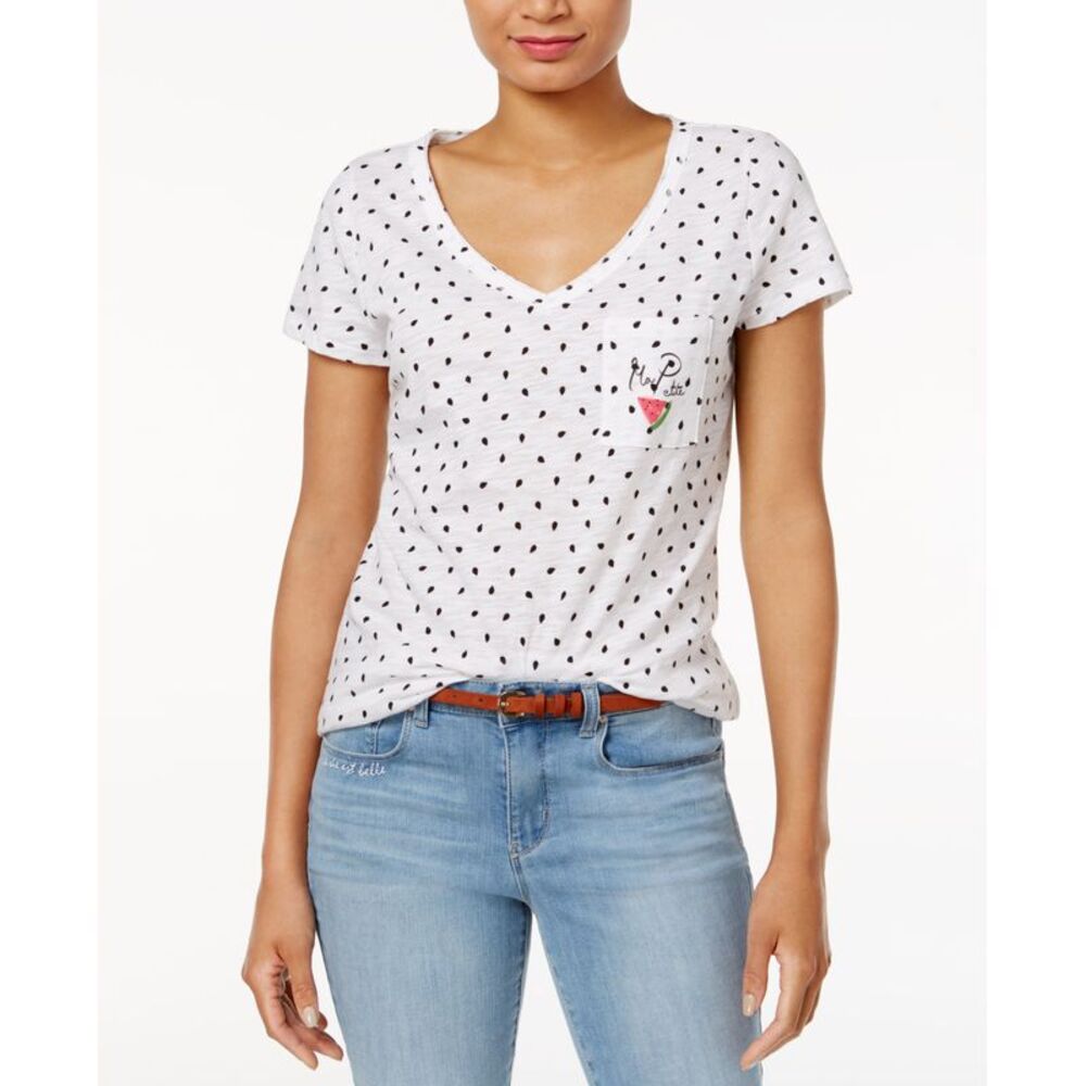 Maison Jules Cotton Watermelon Graphic T-Shirt